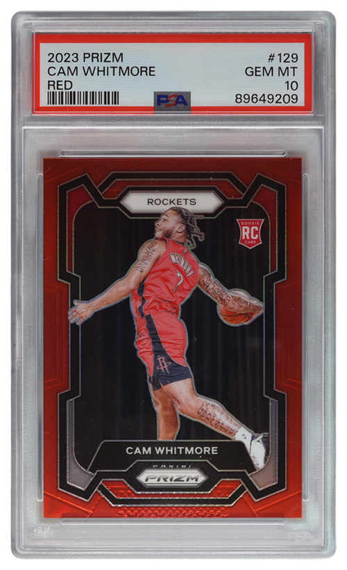 Cam Whitmore trading card