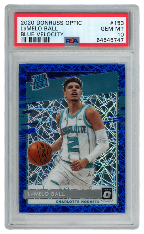 LaMelo Ball trading card