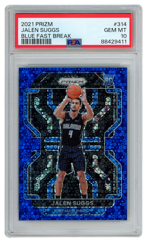 Jalen Suggs trading card