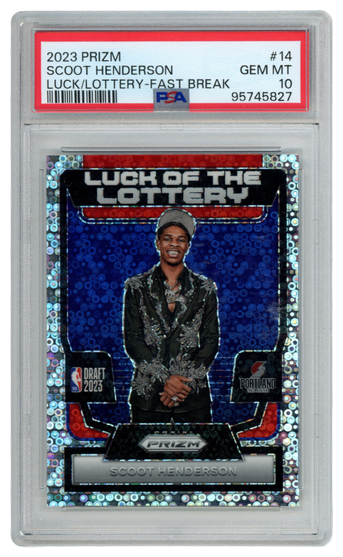 Scoot Henderson trading card