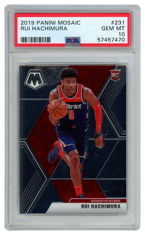 Rui Hachimura trading card