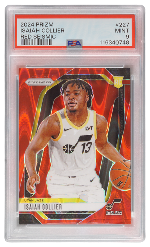 Isaiah Collier trading card
