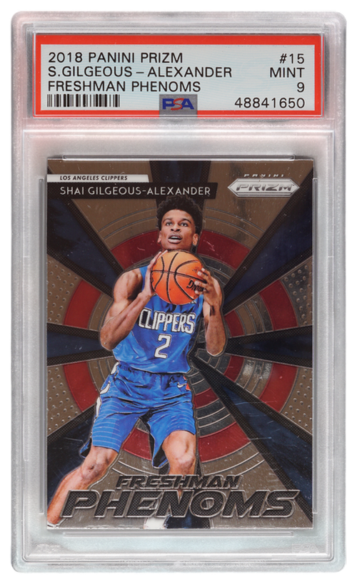 Shai Gilgeous-Alexander trading card