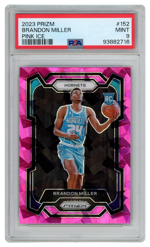 Brandon Miller trading card