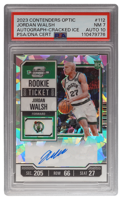 Jordan Walsh trading card