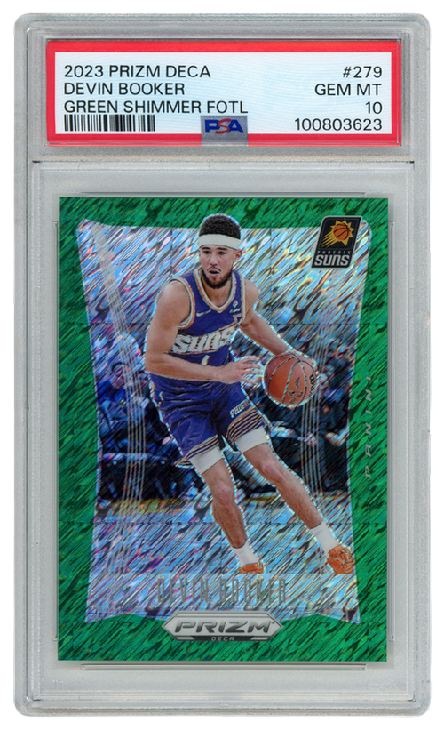 Devin Booker trading card