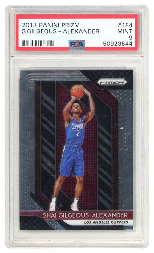 Shai Gilgeous-Alexander trading card