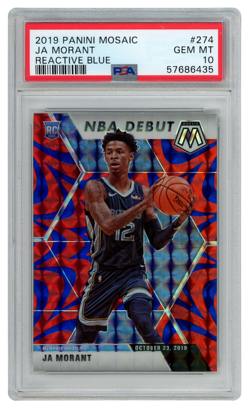 Ja Morant trading card