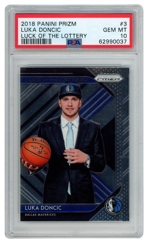 Luka Doncic trading card