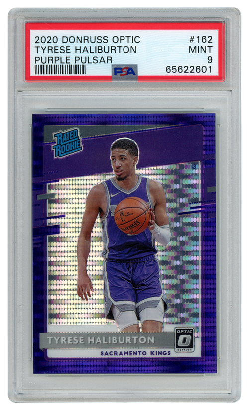 Tyrese Haliburton trading card