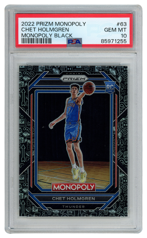 Chet Holmgren trading card
