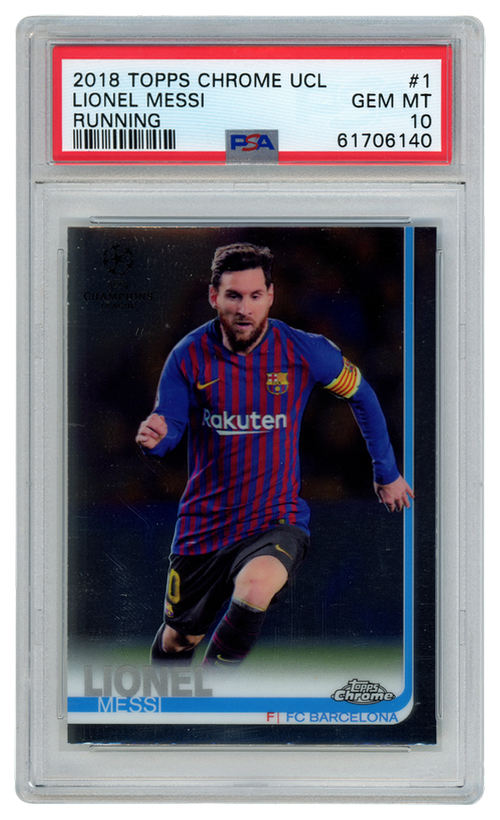 Lionel Messi trading card