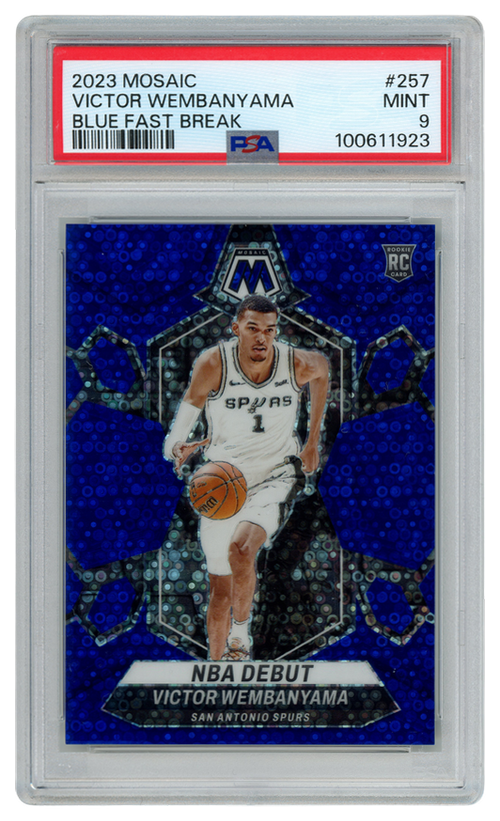 Victor Wembanyama trading card