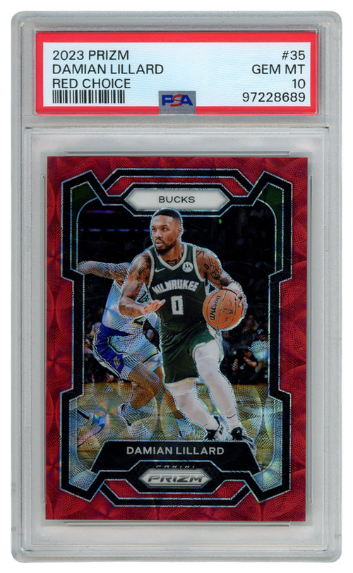 Damian Lillard trading card