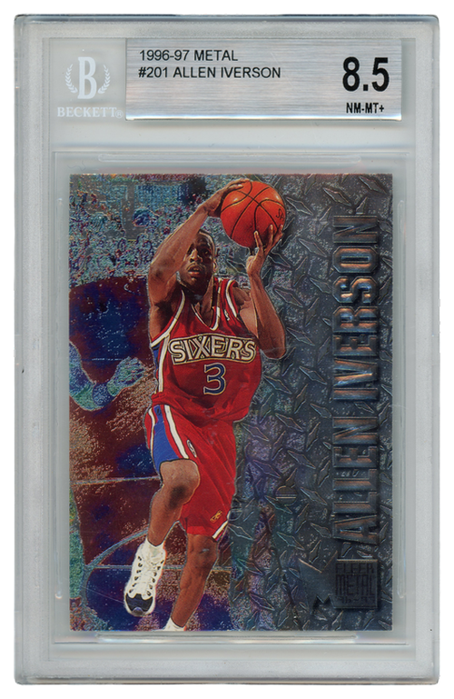 Allen Iverson trading card