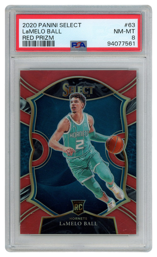 LaMelo Ball trading card