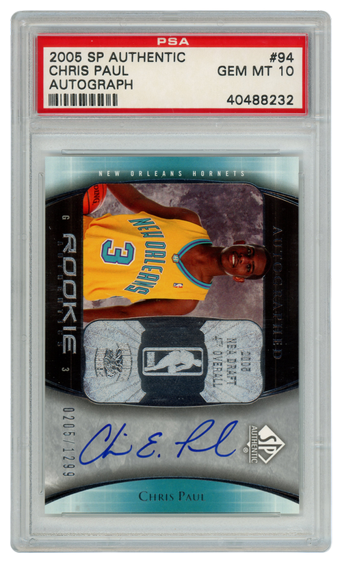 Chris Paul trading card