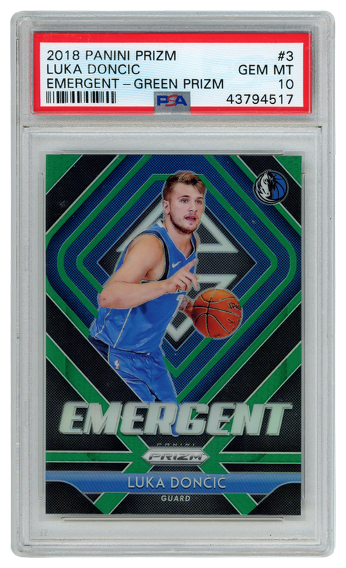 Luka Doncic trading card