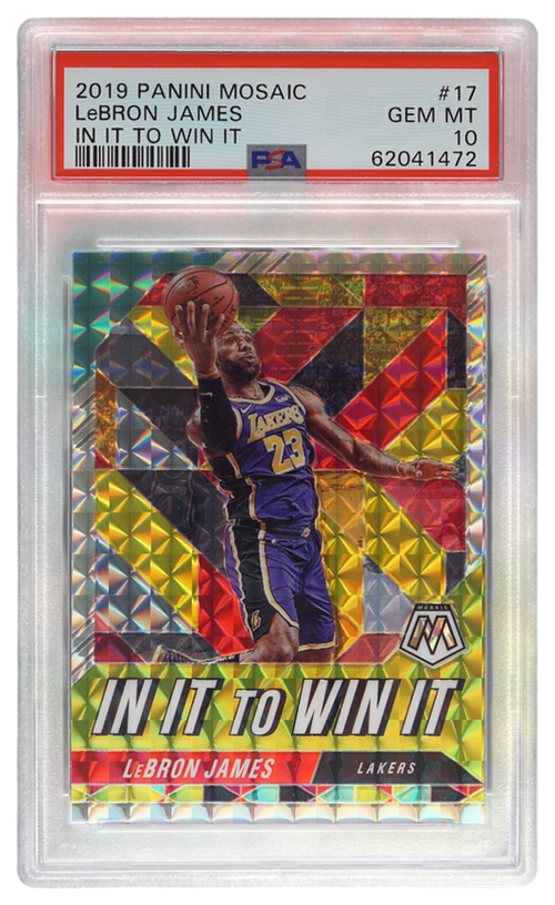 LeBron James trading card
