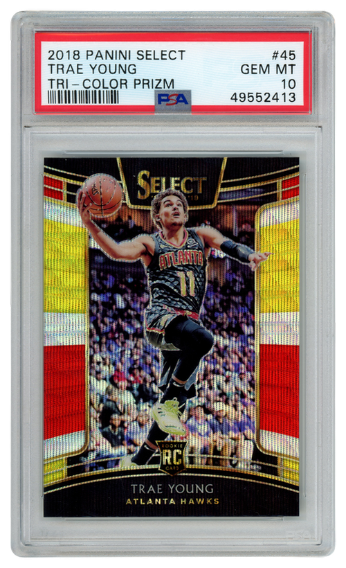 Trae Young trading card