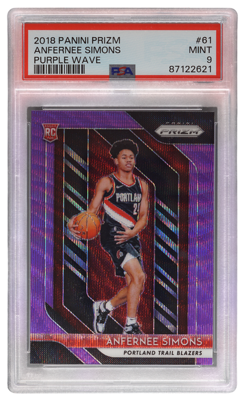 Anfernee Simons trading card
