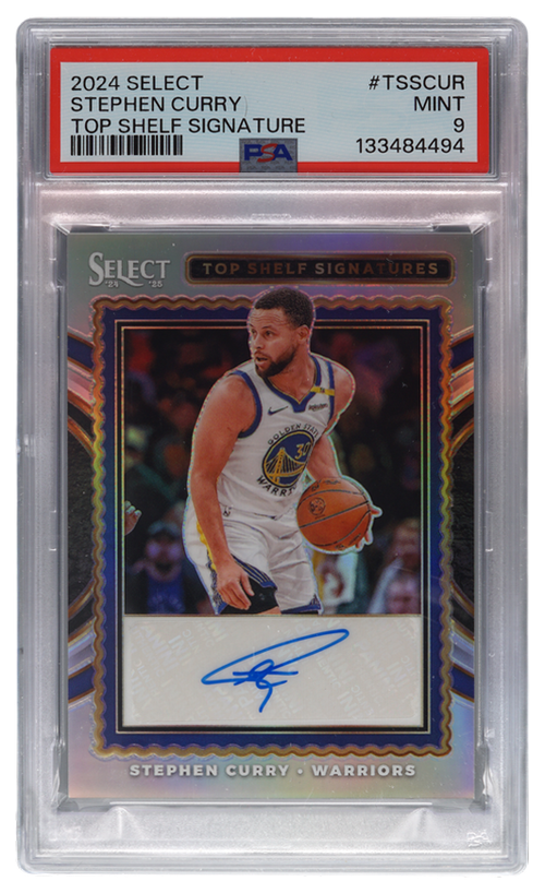 Stephen Curry trading card