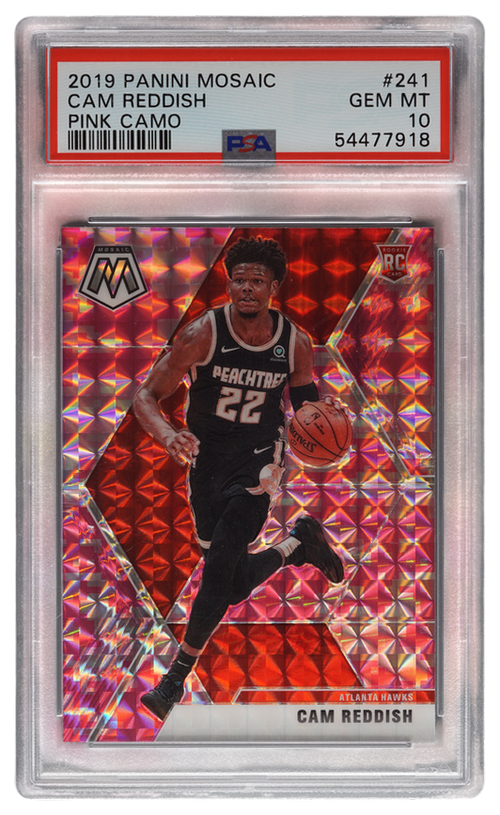 Cam Reddish trading card