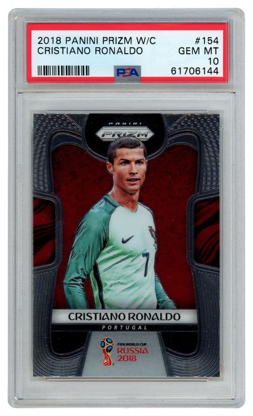 Cristiano Ronaldo trading card