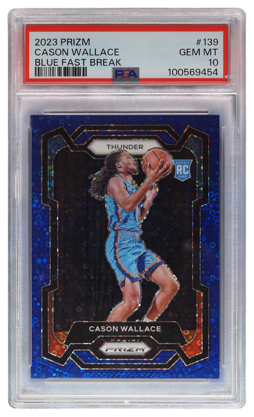 Cason Wallace trading card