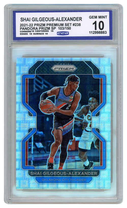 Shai Gilgeous-Alexander trading card