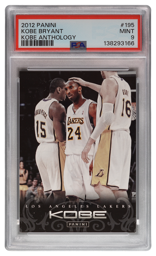 Kobe Bryant trading card