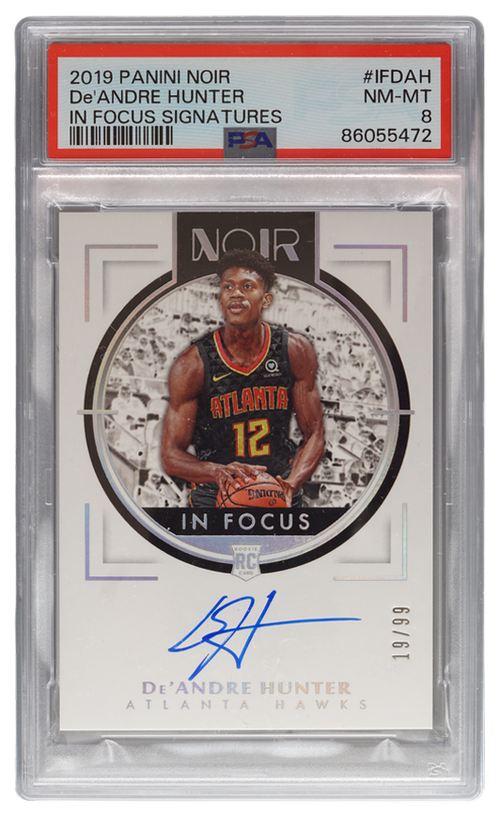 De'Andre Hunter trading card