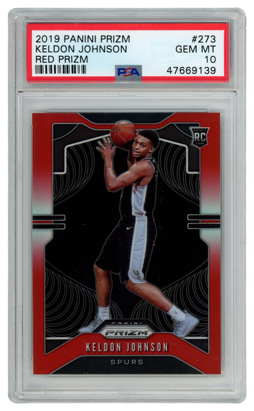 Keldon Johnson trading card