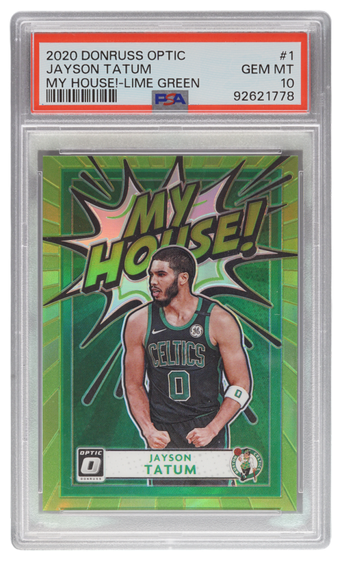 Jayson Tatum trading card