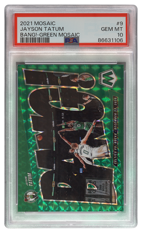 Jayson Tatum trading card