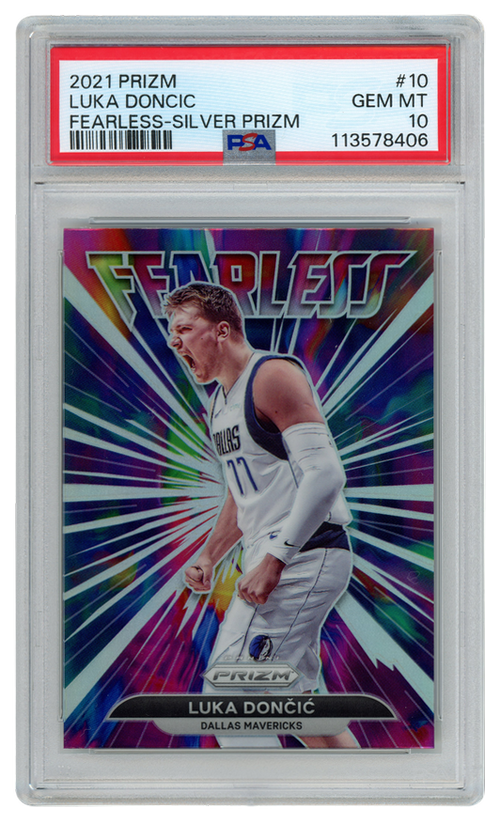 Luka Doncic trading card