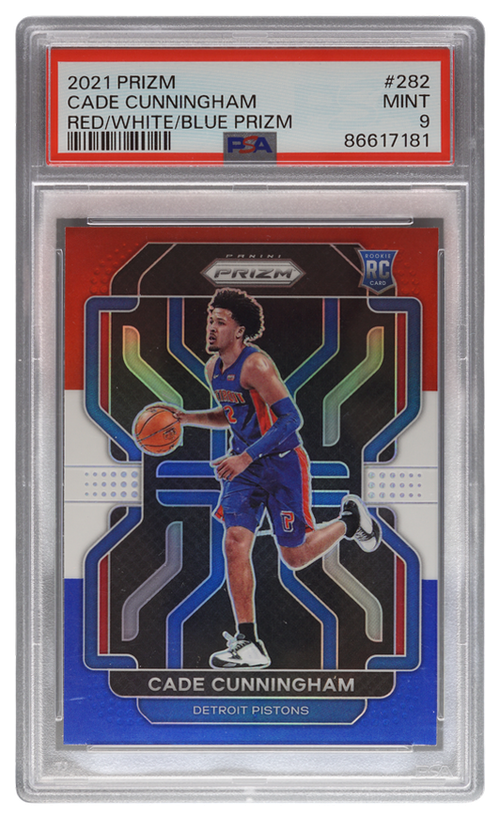 Cade Cunningham trading card