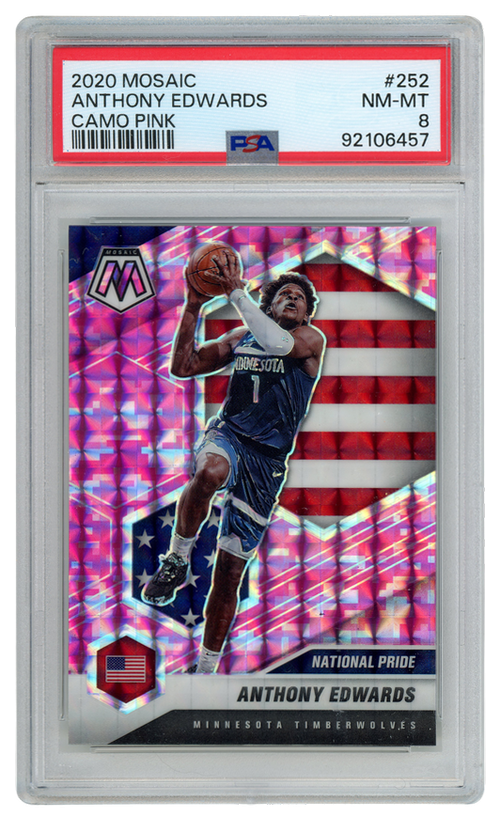 Anthony Edwards trading card
