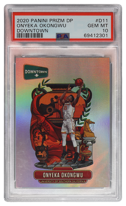 Onyeka Okongwu trading card