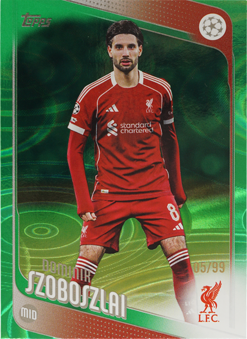 Dominik Szoboszlai trading card